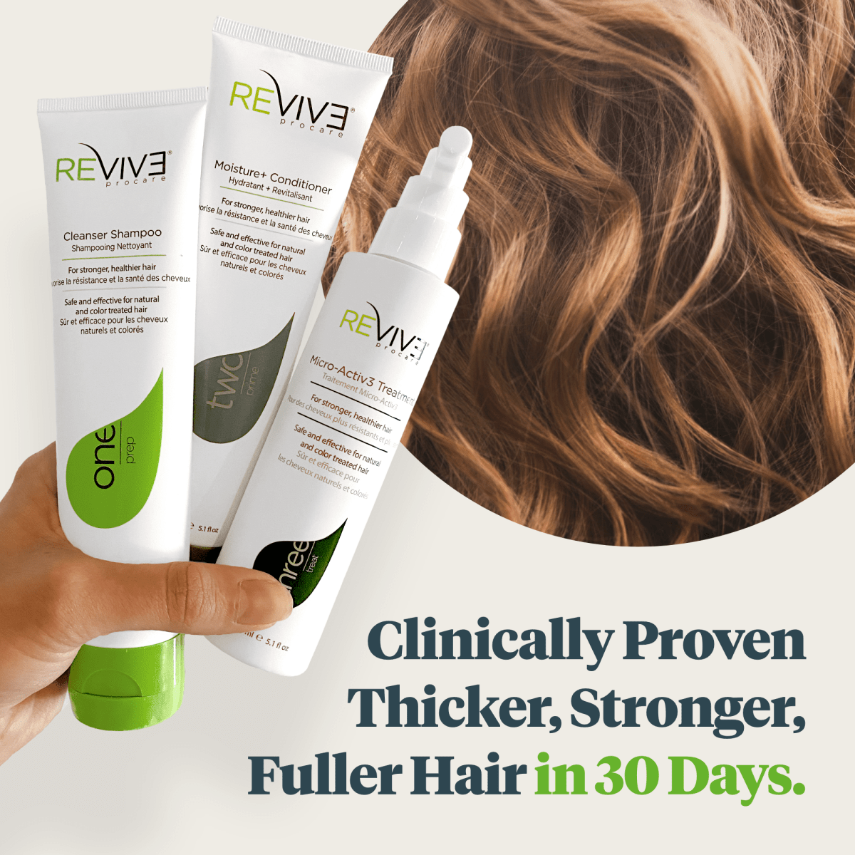 REVIVE_Revive Procare 3 - Step Hair Care System_Cosmetic World