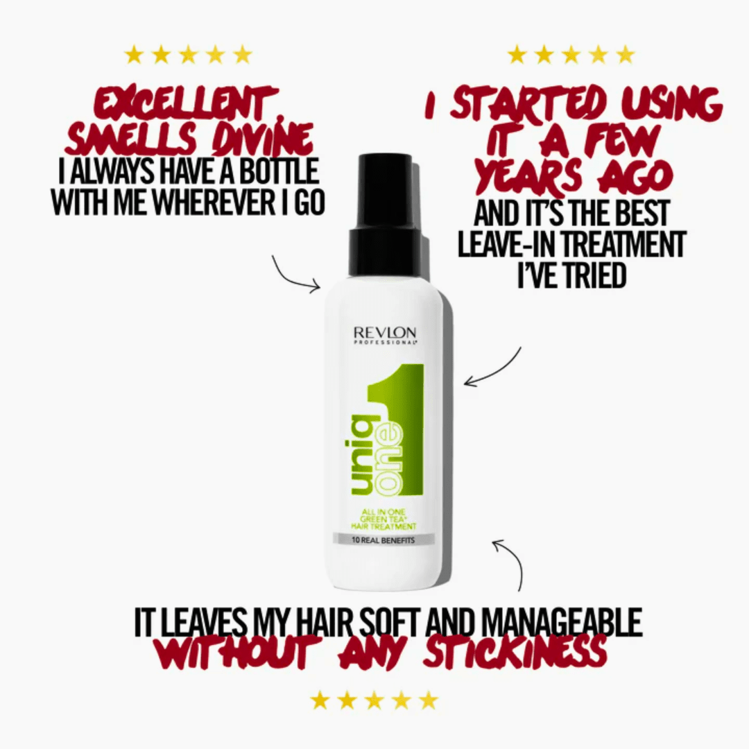 REVLON - UNIQ ONE_Uniq One All - In - One Green Tea Scent Hair Treatment_Cosmetic World