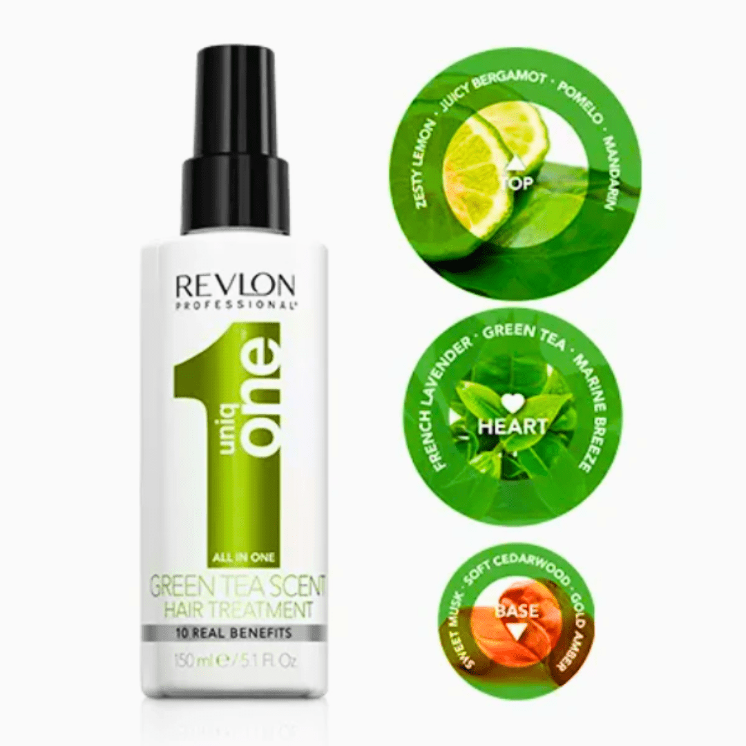 REVLON - UNIQ ONE_Uniq One All - In - One Green Tea Scent Hair Treatment_Cosmetic World