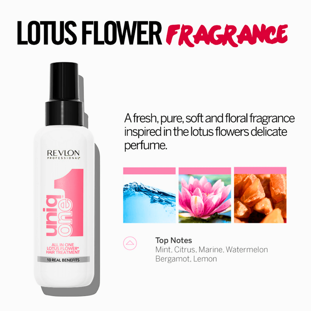 REVLON - UNIQ ONE_Uniq One All - In - One Lotus Flower Hair Treatment_Cosmetic World