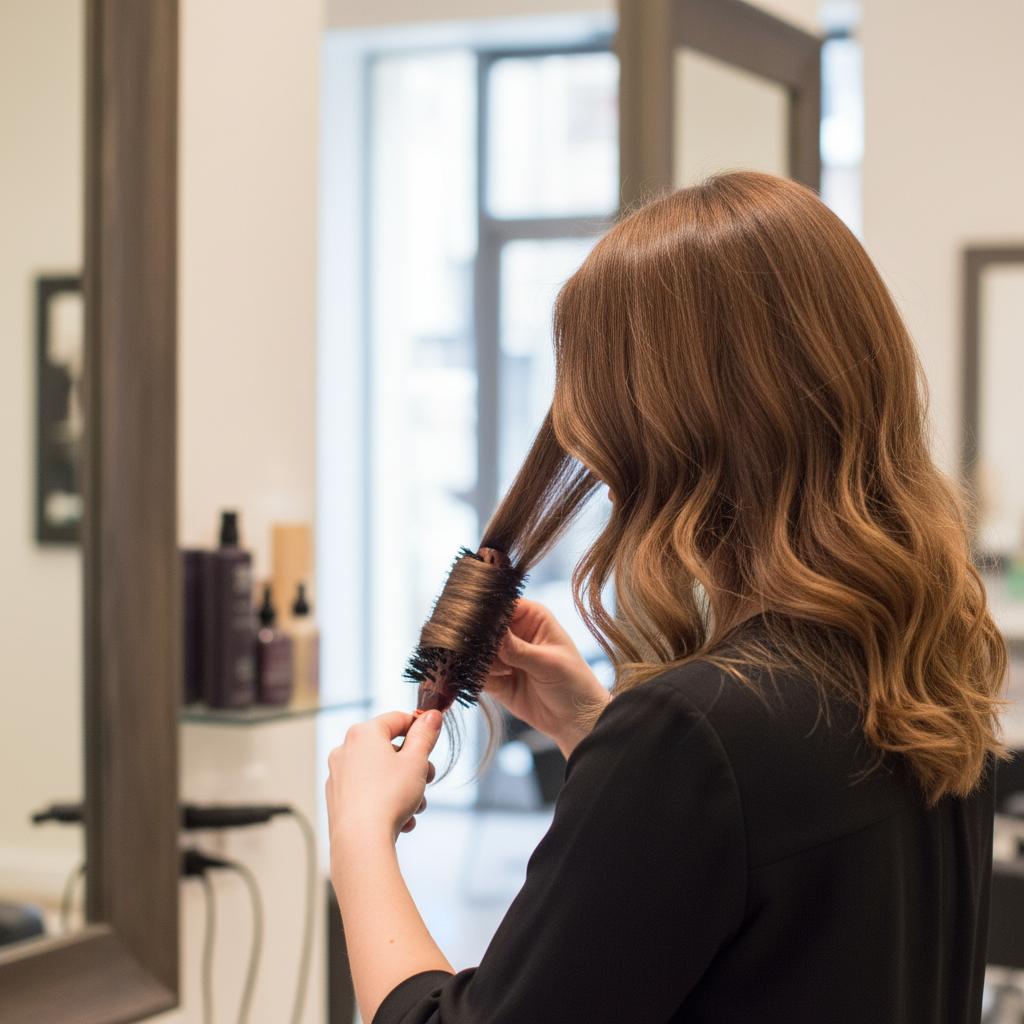 Pincel Redondo Melange 20,5 cm de largo