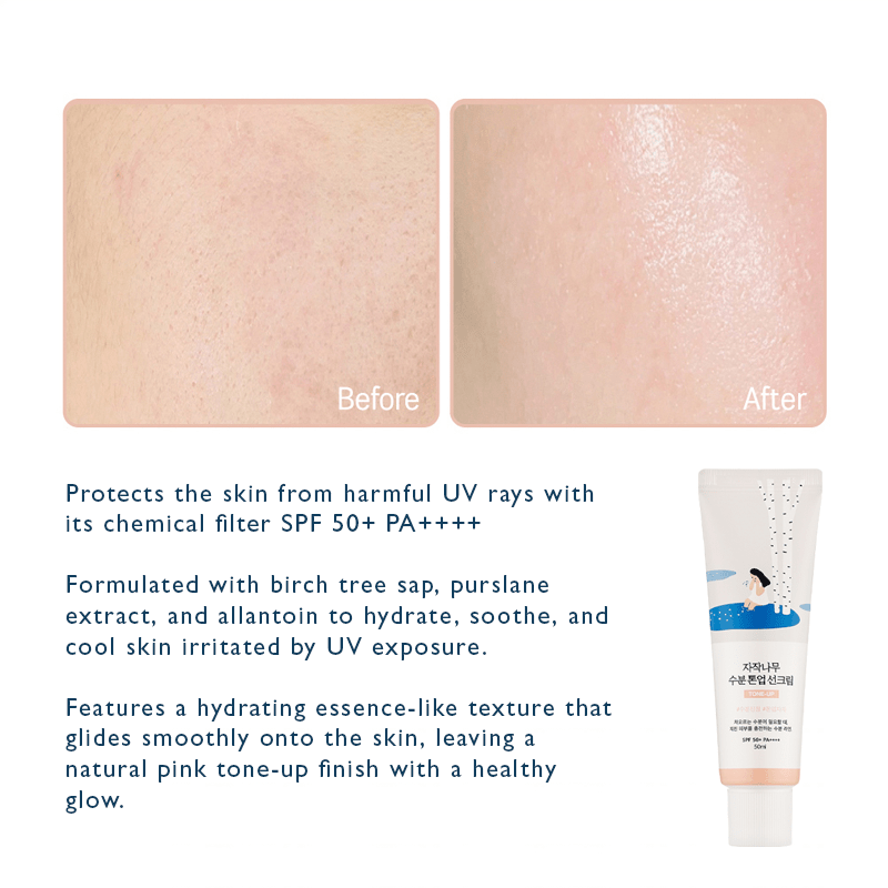 Round Lab_Birch Juice Moisturizing Tone-Up Sunscreen_Cosmetic World