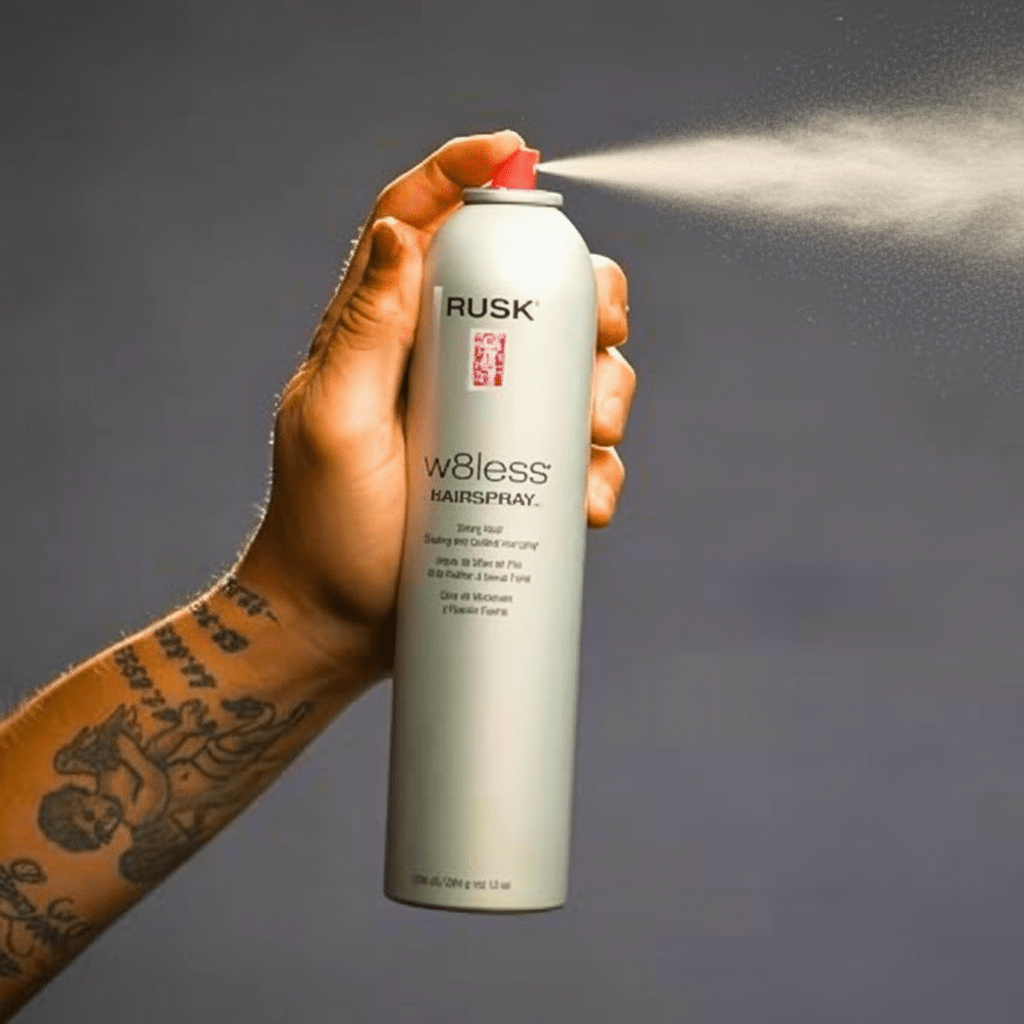 RUSK_W8less Plus Hairspray_Cosmetic World