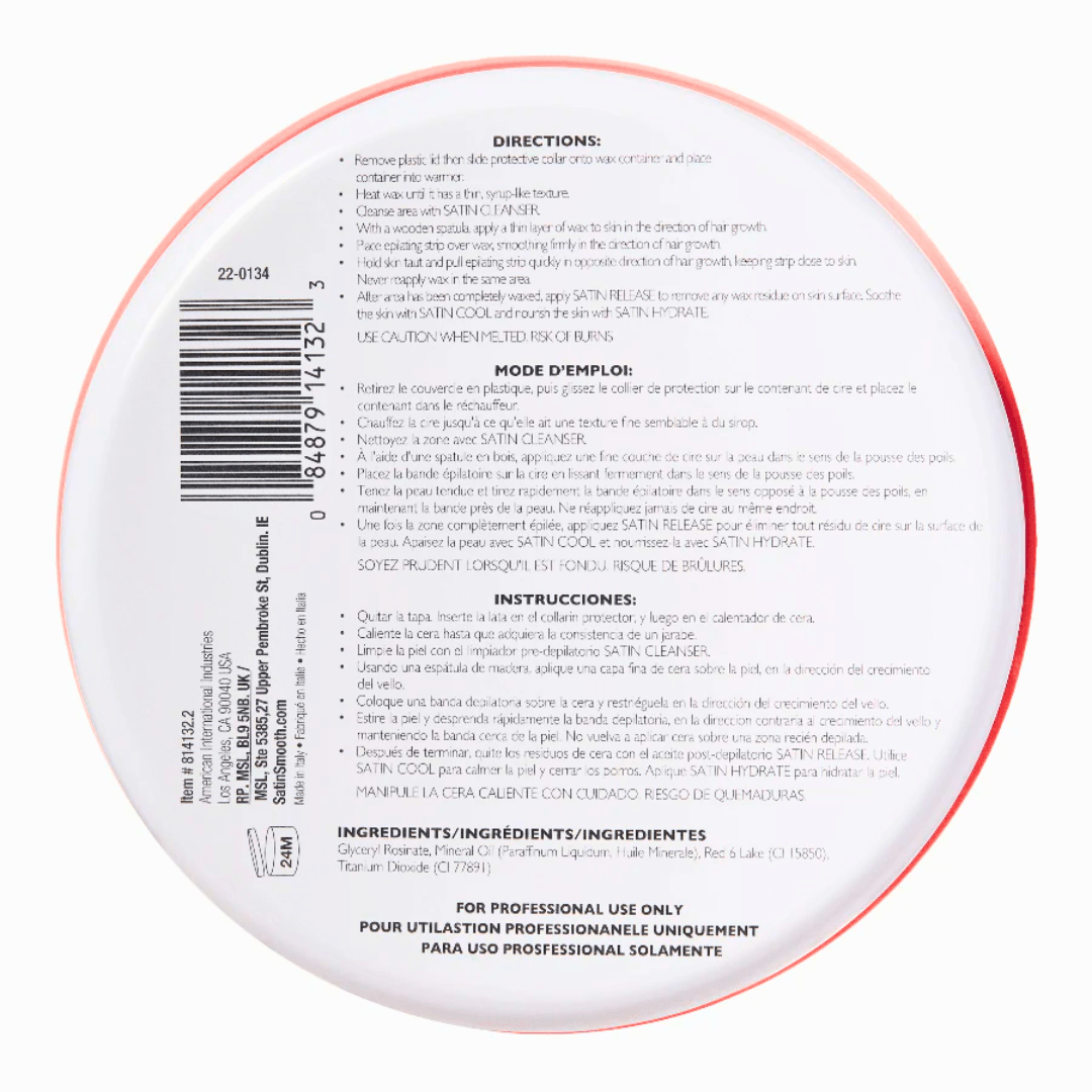 Satin Smooth_Deluxe Cream Wax_Cosmetic World