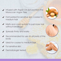 Thumbnail for Satin Smooth_Honey Wax with Argan Oil_Cosmetic World