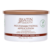 Thumbnail for Satin Smooth_Multidirectional Application Coconut Aroma Hard Wax_Cosmetic World