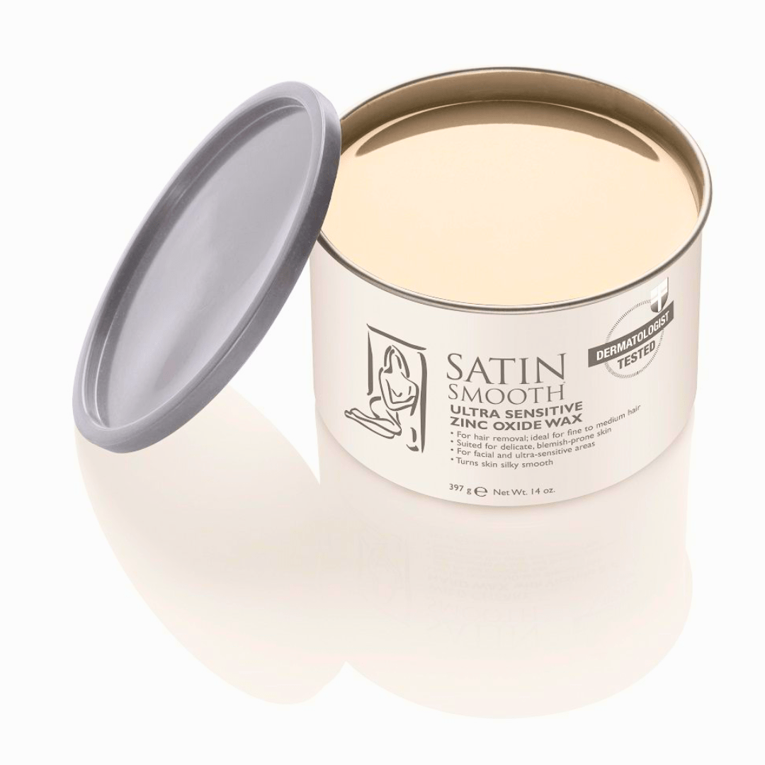 SATIN SMOOTH_Ultra Sensitive Zinc Oxide Infused Wax_Cosmetic World