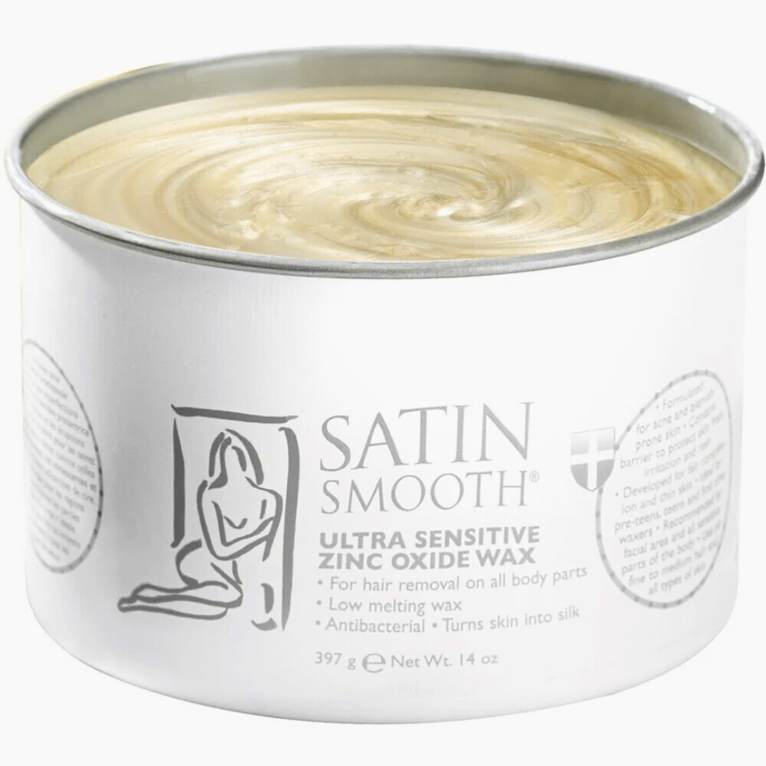 SATIN SMOOTH_Ultra Sensitive Zinc Oxide Infused Wax_Cosmetic World