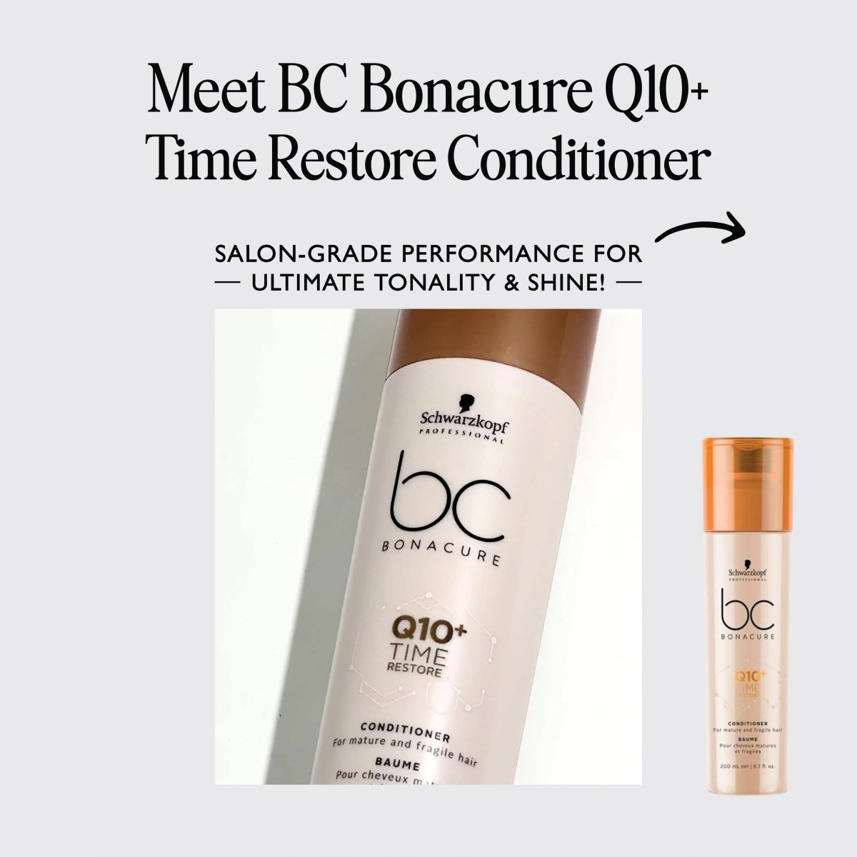 SCHWARZKOPF - BC BONACURE_BC Bonacure Q10+ Time Restore Conditioner_Cosmetic World