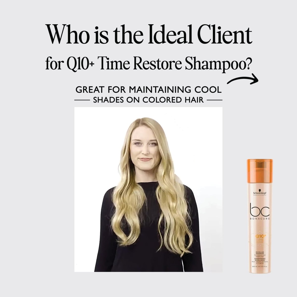 SCHWARZKOPF - BC BONACURE_BC Bonacure Q10+ Time Restore Micellar Shampoo_Cosmetic World