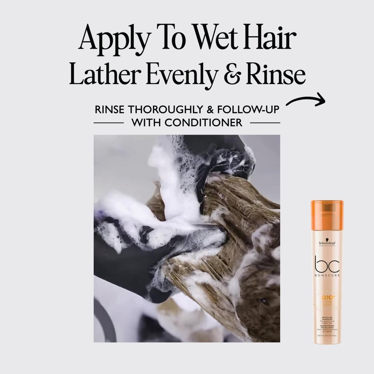 SCHWARZKOPF - BC BONACURE_BC Bonacure Q10+ Time Restore Micellar Shampoo_Cosmetic World