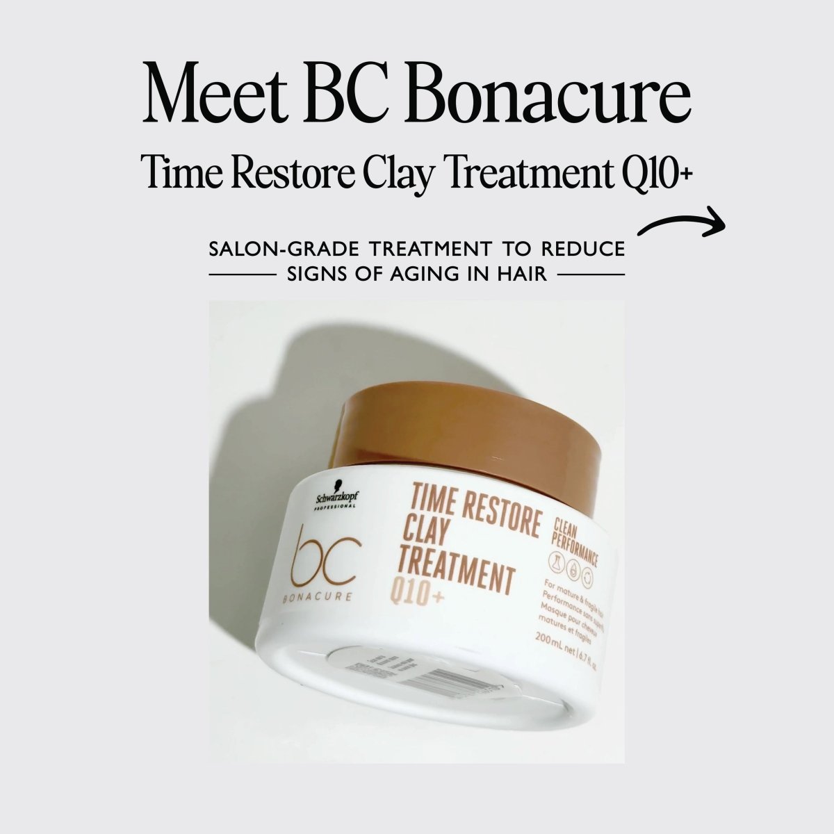 SCHWARZKOPF - BC BONACURE_BC Bonacure Time Restore Clay Treatment Q10+_Cosmetic World