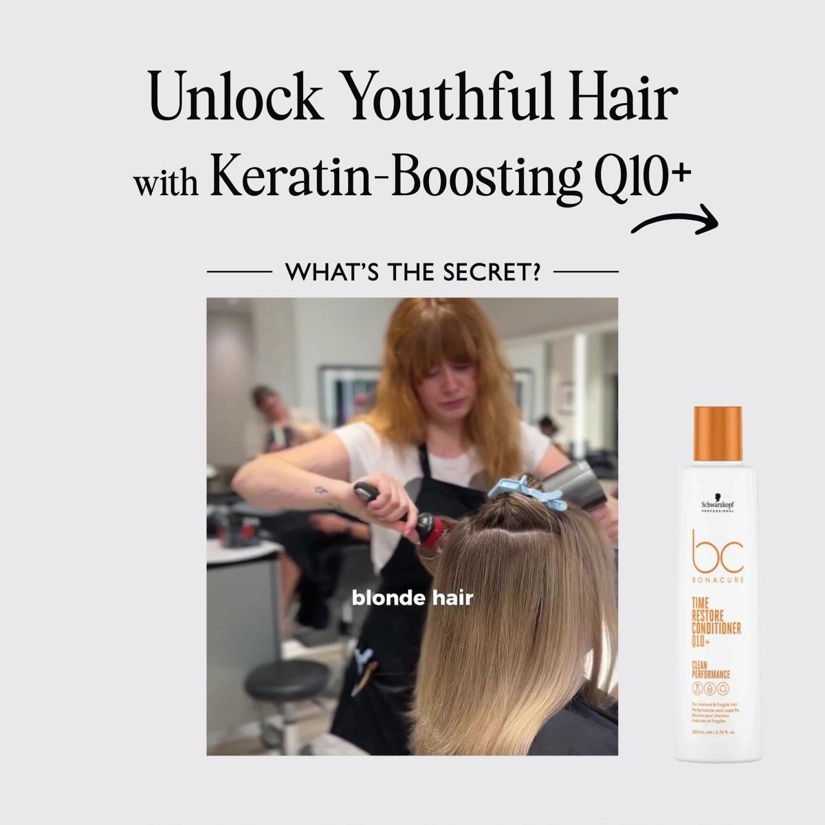 SCHWARZKOPF - BC BONACURE_BC Bonacure Time Restore Conditioner Q10+ | BOGO!_Cosmetic World