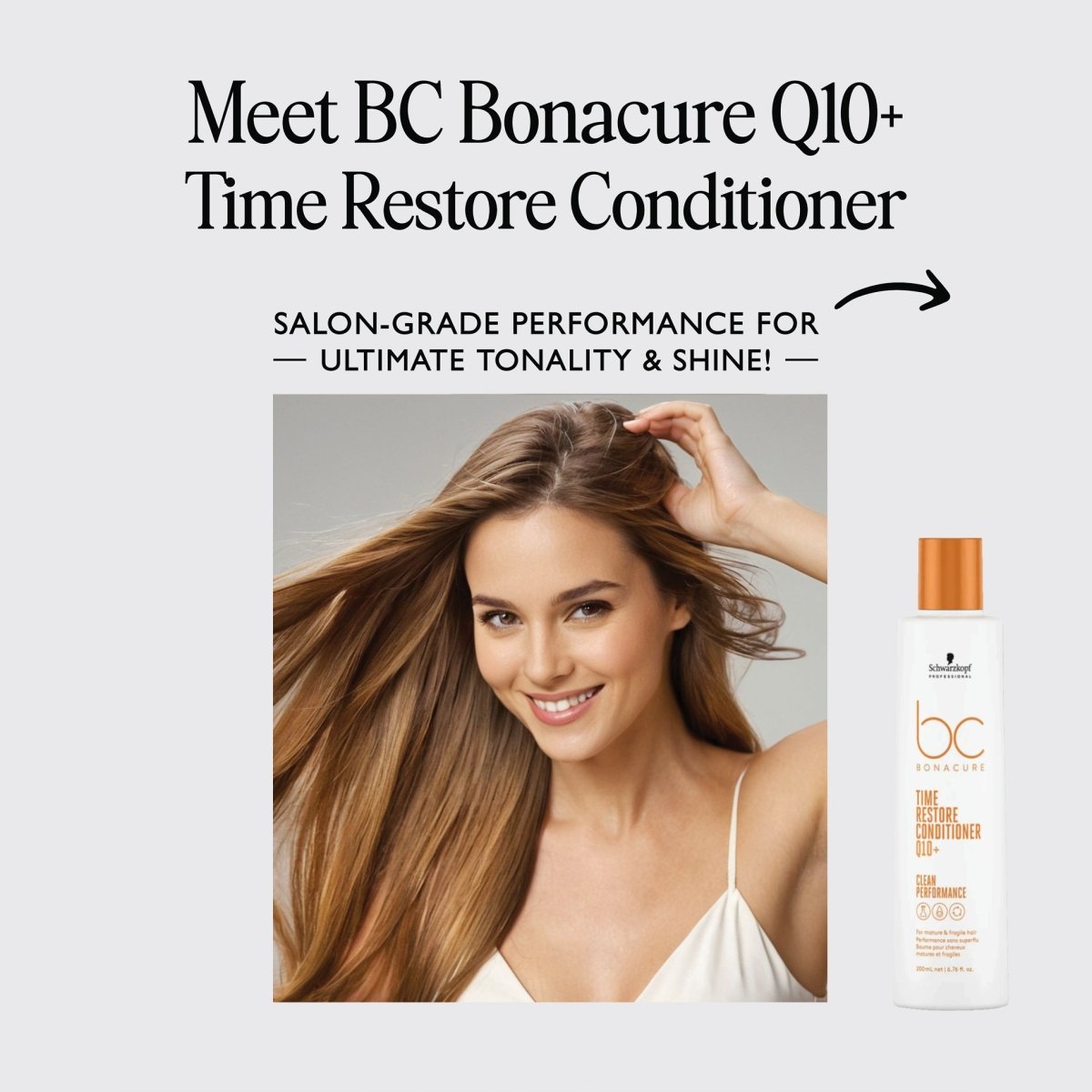 SCHWARZKOPF - BC BONACURE_BC Bonacure Time Restore Conditioner Q10+ | BOGO!_Cosmetic World