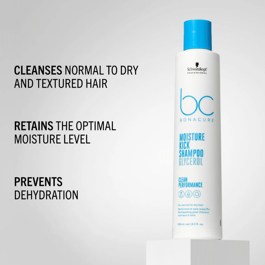 Schwarzkopf - BC Bonacure_Moisture Kick Shampoo Glycerol_Cosmetic World