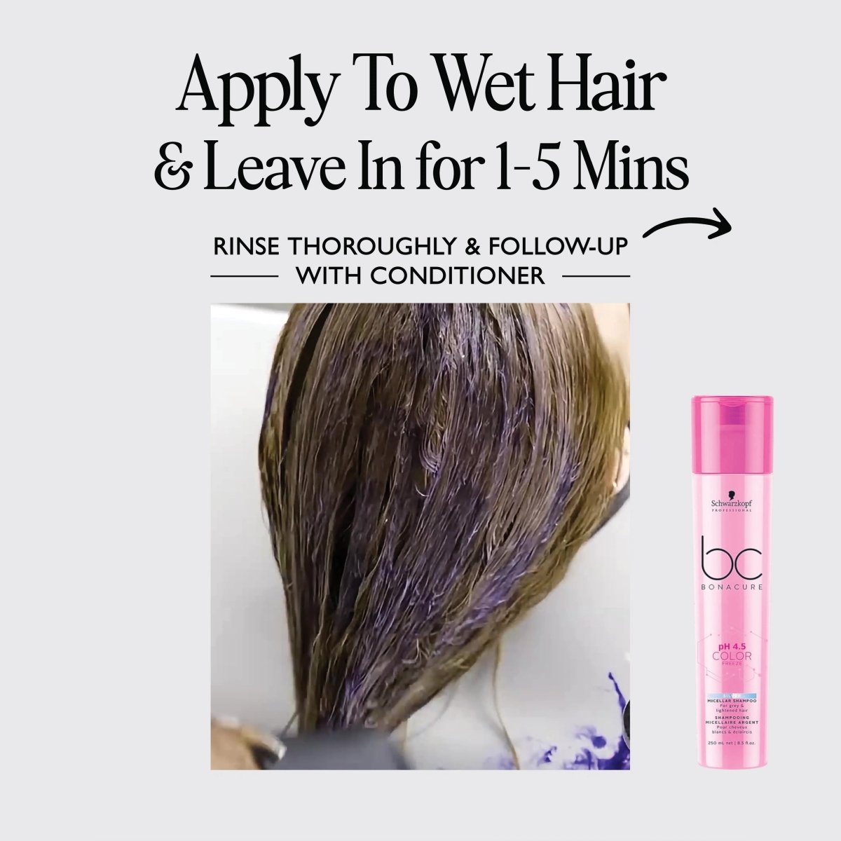 SCHWARZKOPF - BC BONACURE_Silver Micellar Shampoo For Grey & Lightened Hair_Cosmetic World