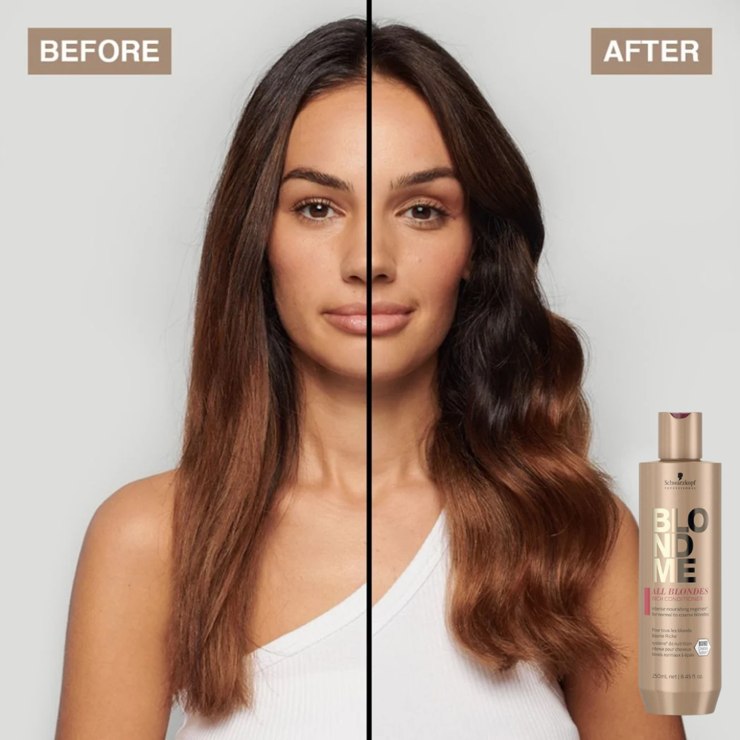 Après-shampoing riche BlondMe All Blondes