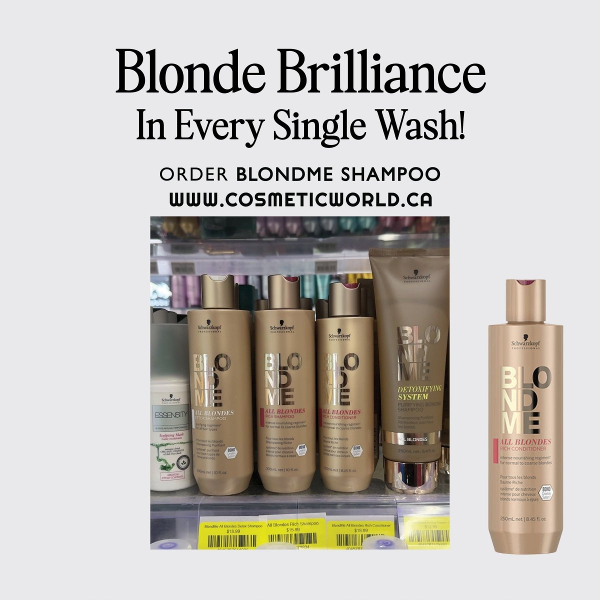 SCHWARZKOPF - BLONDME_All Blondes Rich Shampoo_Cosmetic World