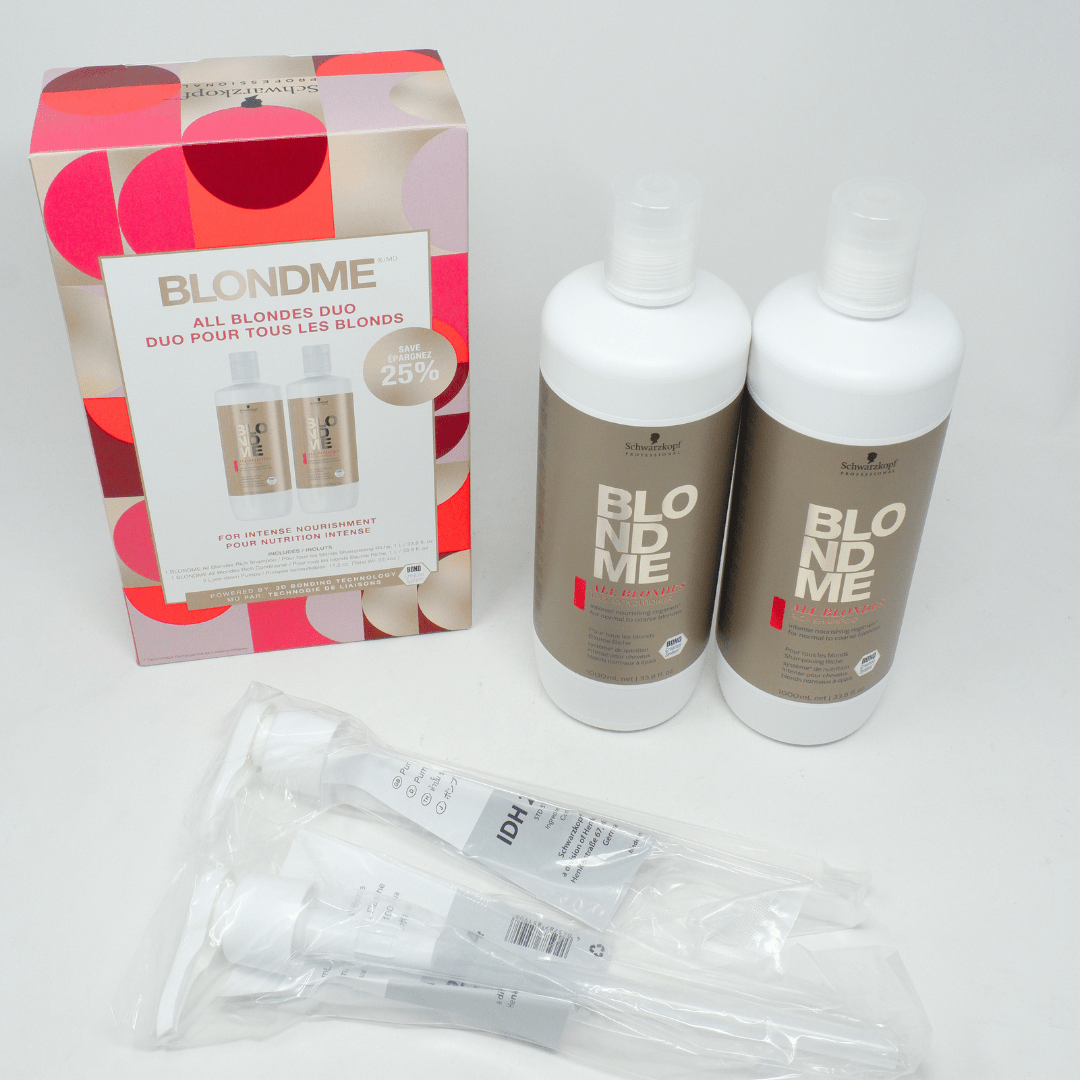 Schwarzkopf - BlondMe_BlondMe Duo - Rich Shampoo and Conditioner_Cosmetic World