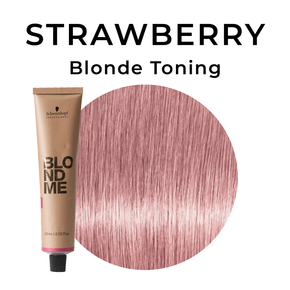 Schwarzkopf - BlondMe_BlondMe Toner T - Strawberry_Cosmetic World