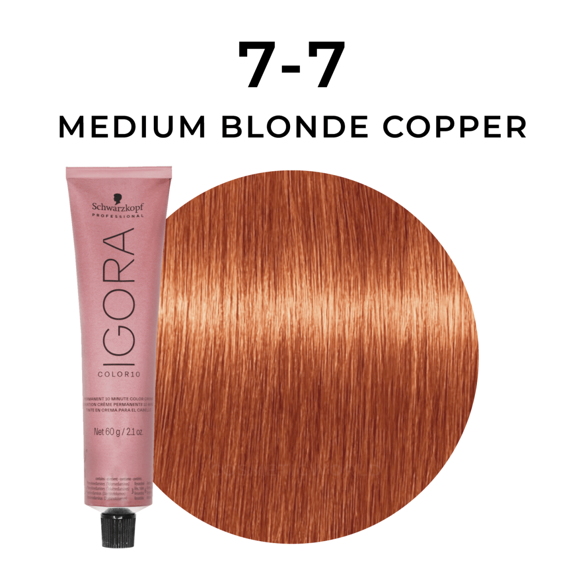 Schwarzkopf - Color 10_Igora Color 10 7-7 Medium Blonde Copper_Cosmetic World