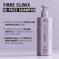 Thumbnail for Schwarzkopf - Fibre Clinix_FibreClinix De-Frizz Shampoo_Cosmetic World