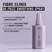 Thumbnail for Schwarzkopf - Fibre Clinix_FibreClinix De-Frizz Smoothing Spray_Cosmetic World