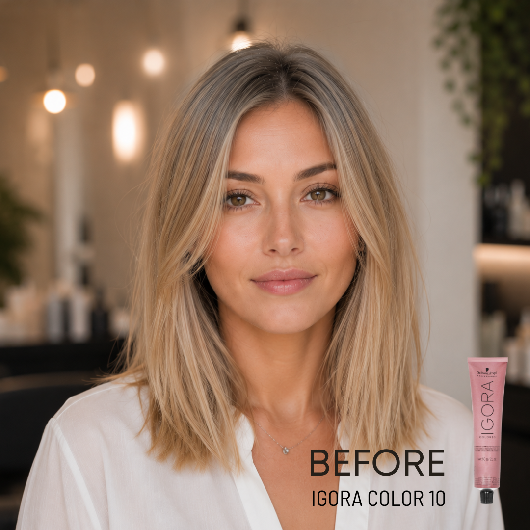 Igora Color 10 7-12 Medium Blonde Cendre Ash