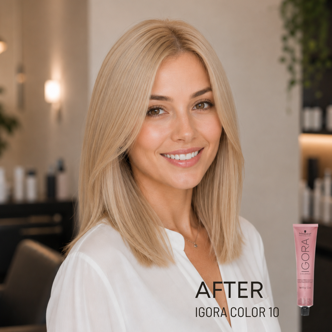 Igora Color 10 7-12 Medium Blonde Cendre Ash
