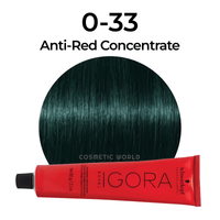 Thumbnail for SCHWARZKOPF - IGORA ROYAL_Igora Royal 0 - 33 Anti - Red Concentrate_Cosmetic World