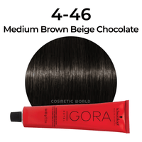 Thumbnail for SCHWARZKOPF - IGORA ROYAL_Igora Royal 4 - 46 Medium Brown Beige Chocolate_Cosmetic World