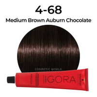 Thumbnail for SCHWARZKOPF - IGORA ROYAL_Igora Royal 4 - 68 Medium Auburn Brown_Cosmetic World
