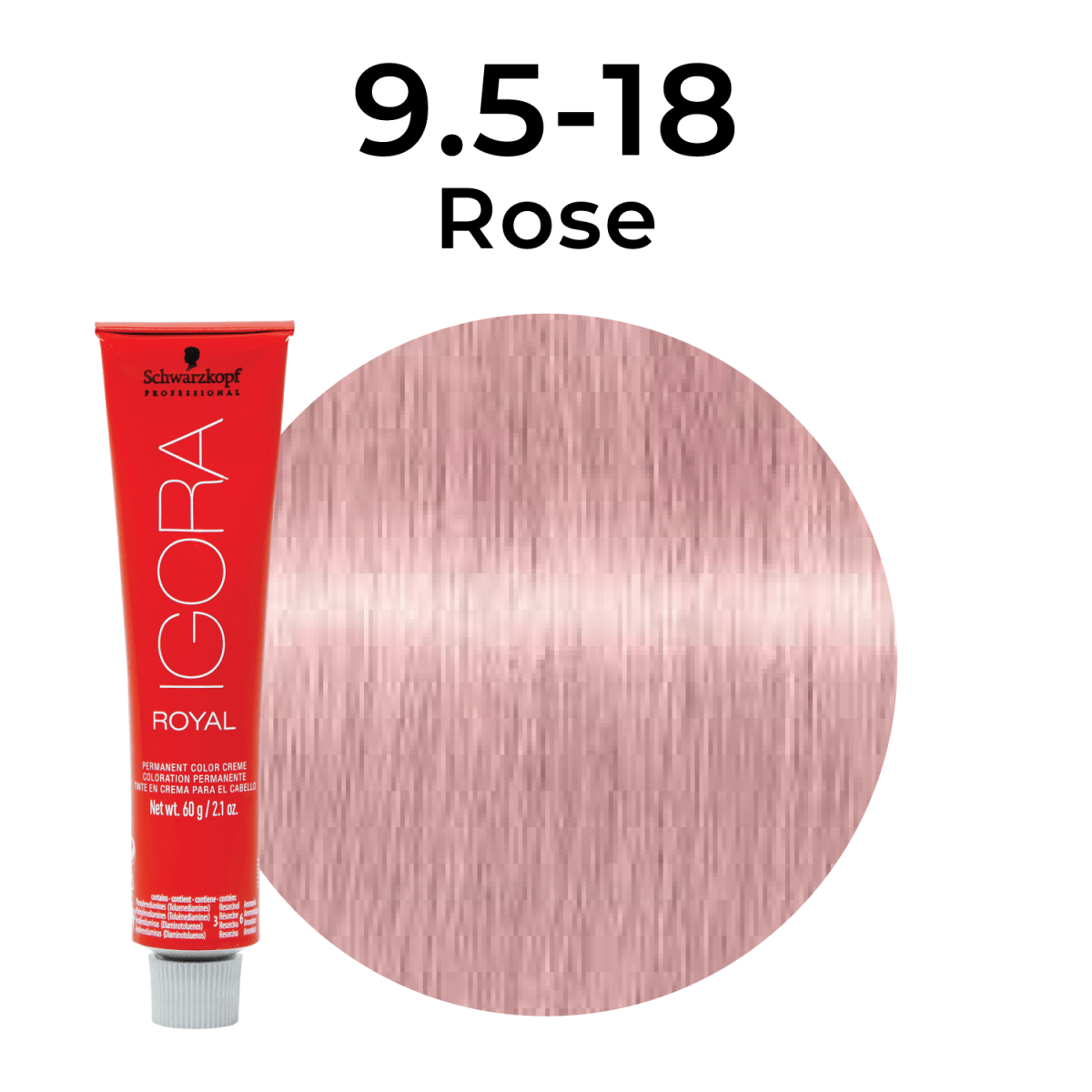 Schwarzkopf - Igora Royal_Igora Royal 9.5 - 18 Rose_Cosmetic World