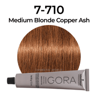 Thumbnail for SCHWARZKOPF - IGORA ROYAL_Igora Royal Absolutes 7 - 710 Medium Blonde Copper Cendré_Cosmetic World