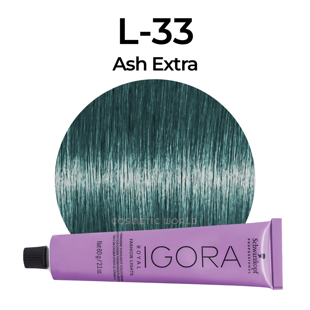 SCHWARZKOPF - IGORA ROYAL_Igora Royal Fashion Lights L - 33 Matt Extra_Cosmetic World