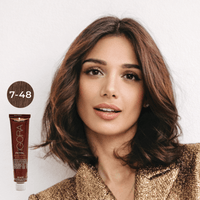 Thumbnail for Schwarzkopf - Igora Royal_Igora Royal Opulescence 7 - 48 Medium Blonde Beige Red_Cosmetic World