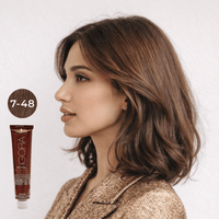 Thumbnail for Schwarzkopf - Igora Royal_Igora Royal Opulescence 7 - 48 Medium Blonde Beige Red_Cosmetic World