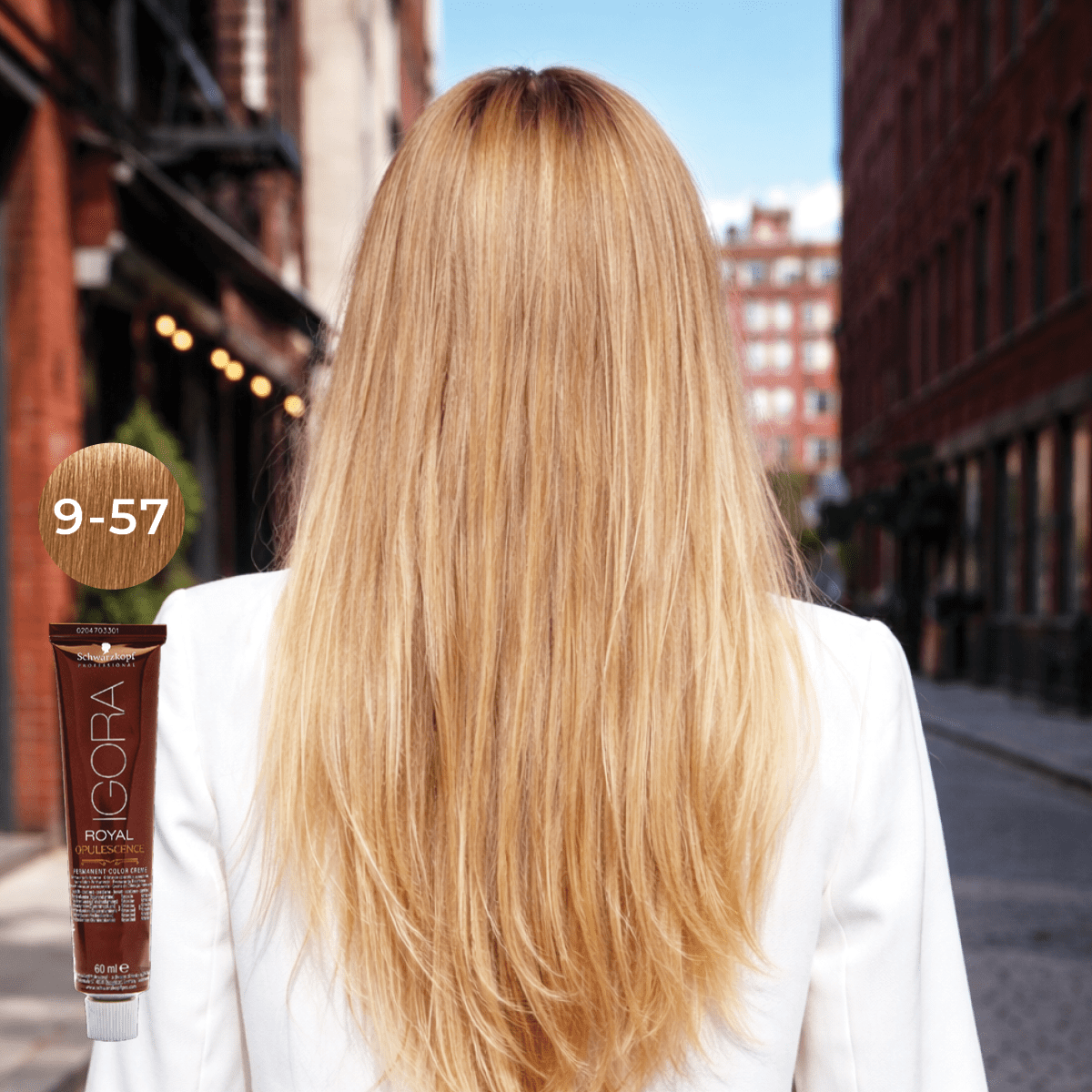 Schwarzkopf - Igora Royal_Igora Royal Opulescence 9 - 57 Extra Light Gold Blonde Copper_Cosmetic World