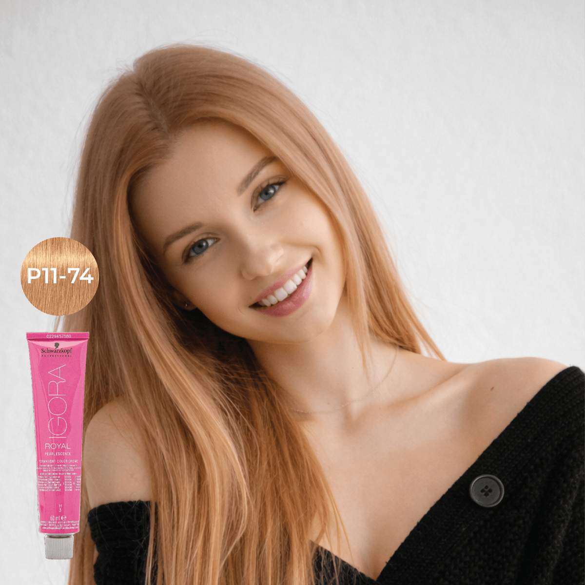 Schwarzkopf - Igora Royal_Igora Royal Pearlescence P11 - 74 Tangerine_Cosmetic World