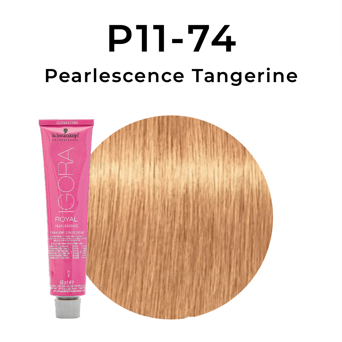 Schwarzkopf - Igora Royal_Igora Royal Pearlescence P11 - 74 Tangerine_Cosmetic World