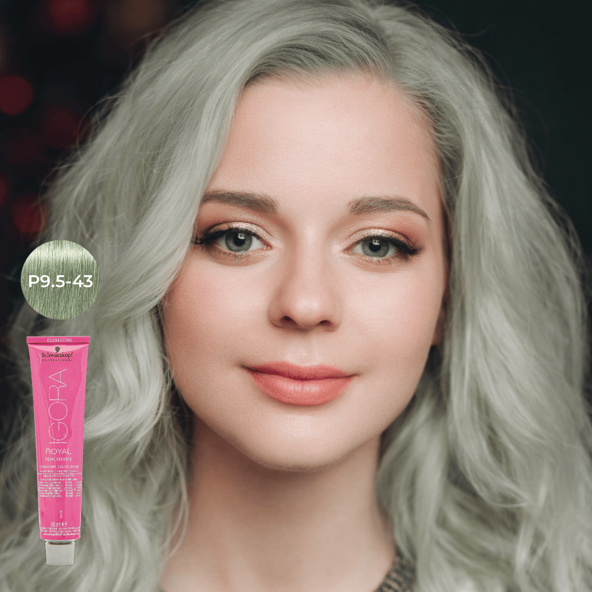 Schwarzkopf - Igora Royal_Igora Royal Pearlescence P9.5 - 43 Pastel Mint_Cosmetic World