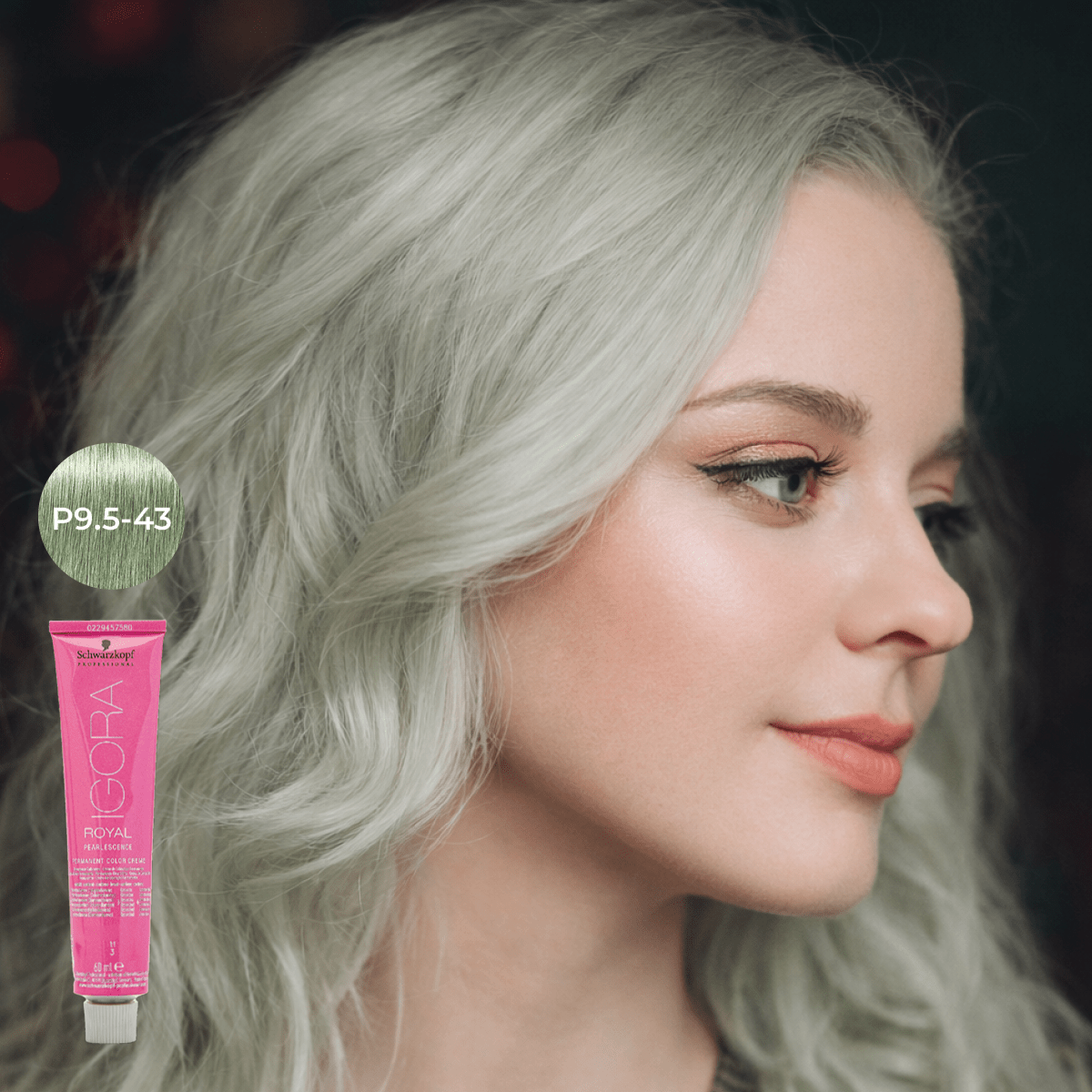 Schwarzkopf - Igora Royal_Igora Royal Pearlescence P9.5 - 43 Pastel Mint_Cosmetic World