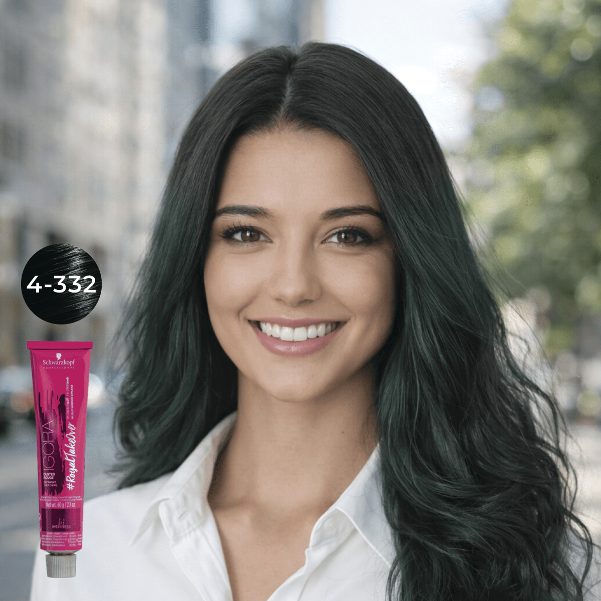 Schwarzkopf - Igora Royal_Igora Royal Takeover 4 - 332 Medium Brown Matte Extra Ash_Cosmetic World