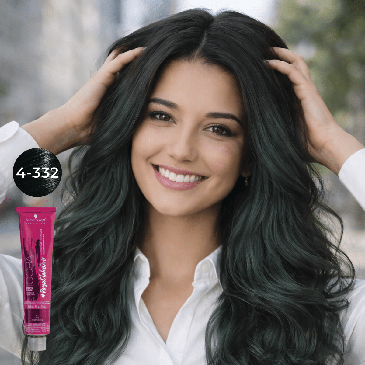 Schwarzkopf - Igora Royal_Igora Royal Takeover 4 - 332 Medium Brown Matte Extra Ash_Cosmetic World