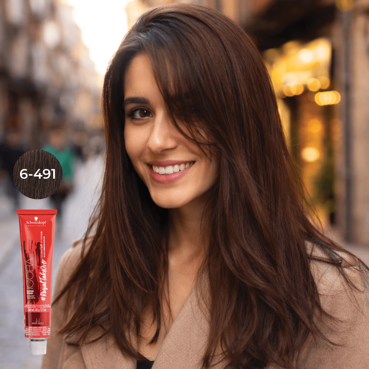Schwarzkopf - Igora Royal_Igora Royal Takeover 6 - 491 Dark Blond Beige Violet Cendre_Cosmetic World