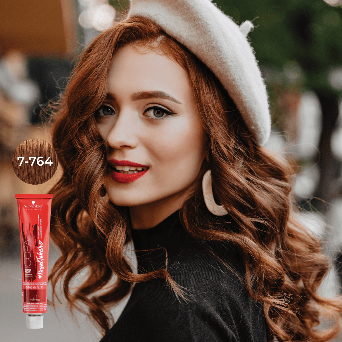 Schwarzkopf - Igora Royal_Igora Royal Takeover 7 - 764 Medium Blonde Copper Chocolate Beige_Cosmetic World