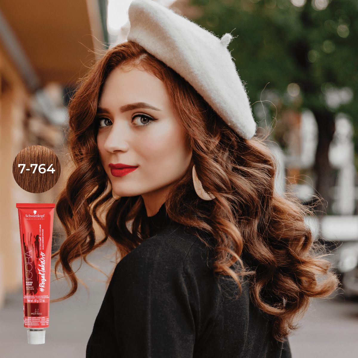Schwarzkopf - Igora Royal_Igora Royal Takeover 7 - 764 Medium Blonde Copper Chocolate Beige_Cosmetic World