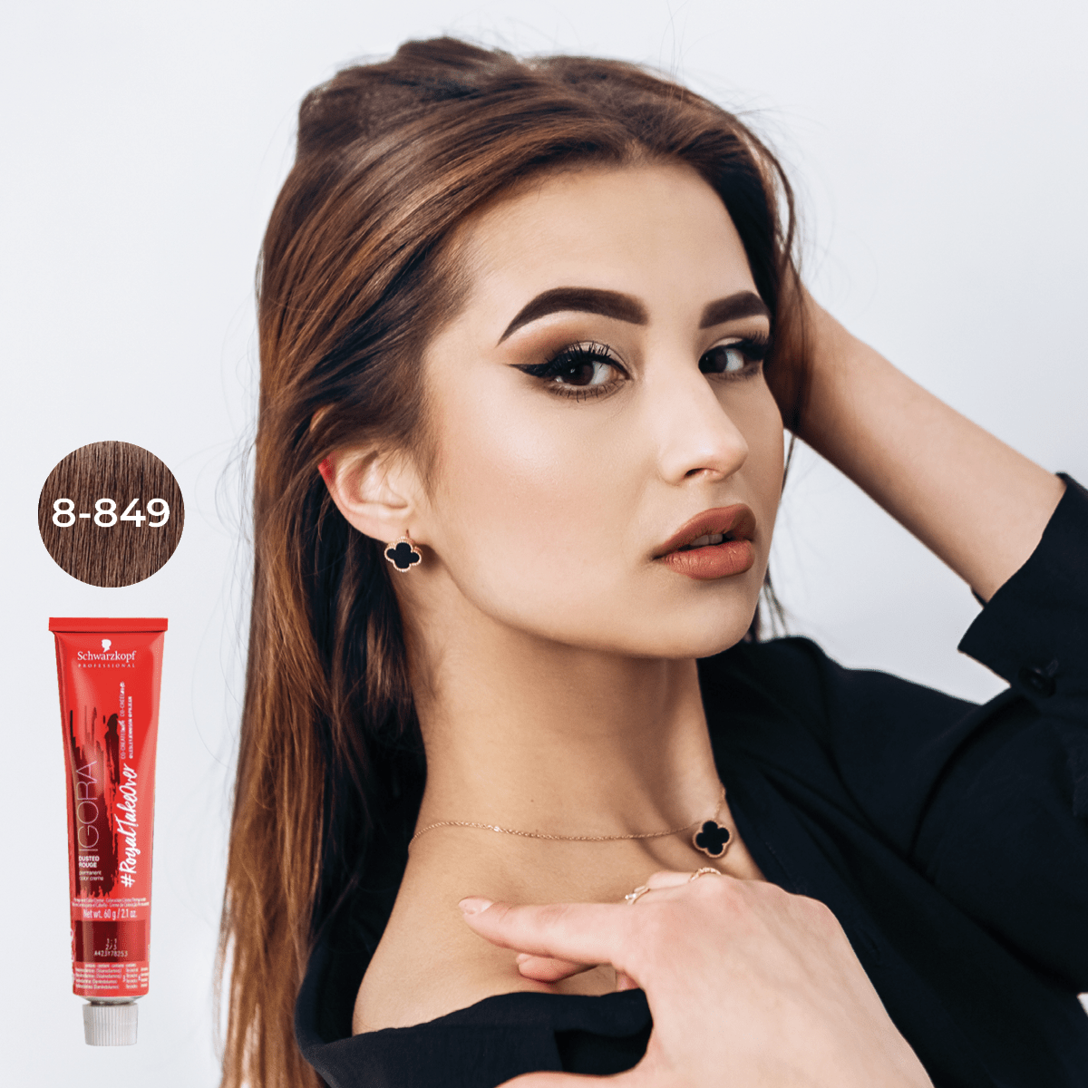 Schwarzkopf - Igora Royal_Igora Royal Takeover 8 - 849 Light Blonde Red Beige Violet_Cosmetic World