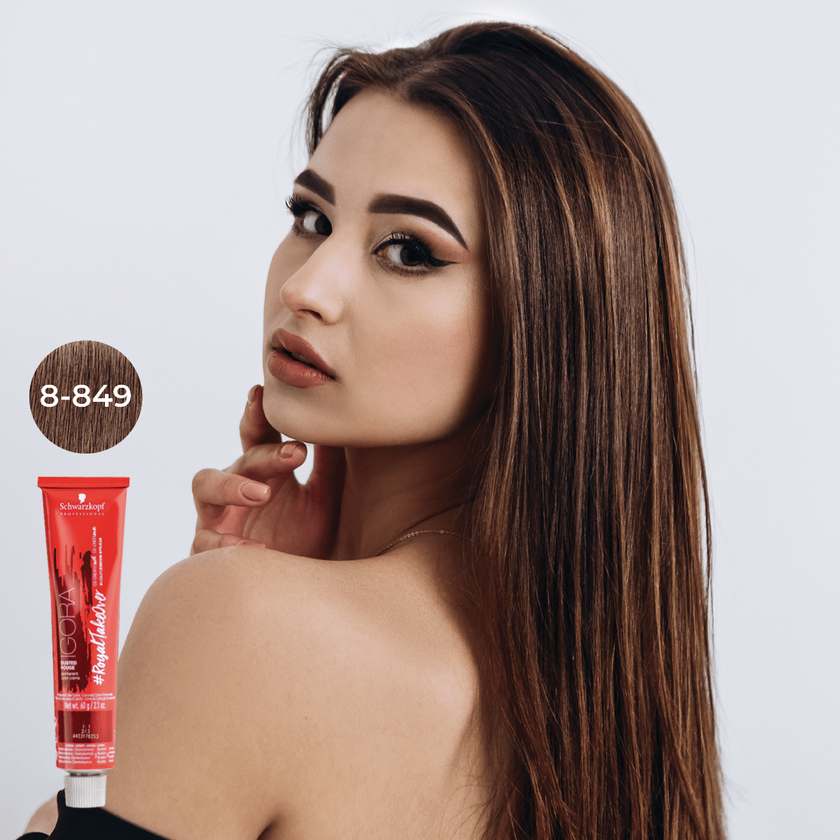 Schwarzkopf - Igora Royal_Igora Royal Takeover 8 - 849 Light Blonde Red Beige Violet_Cosmetic World