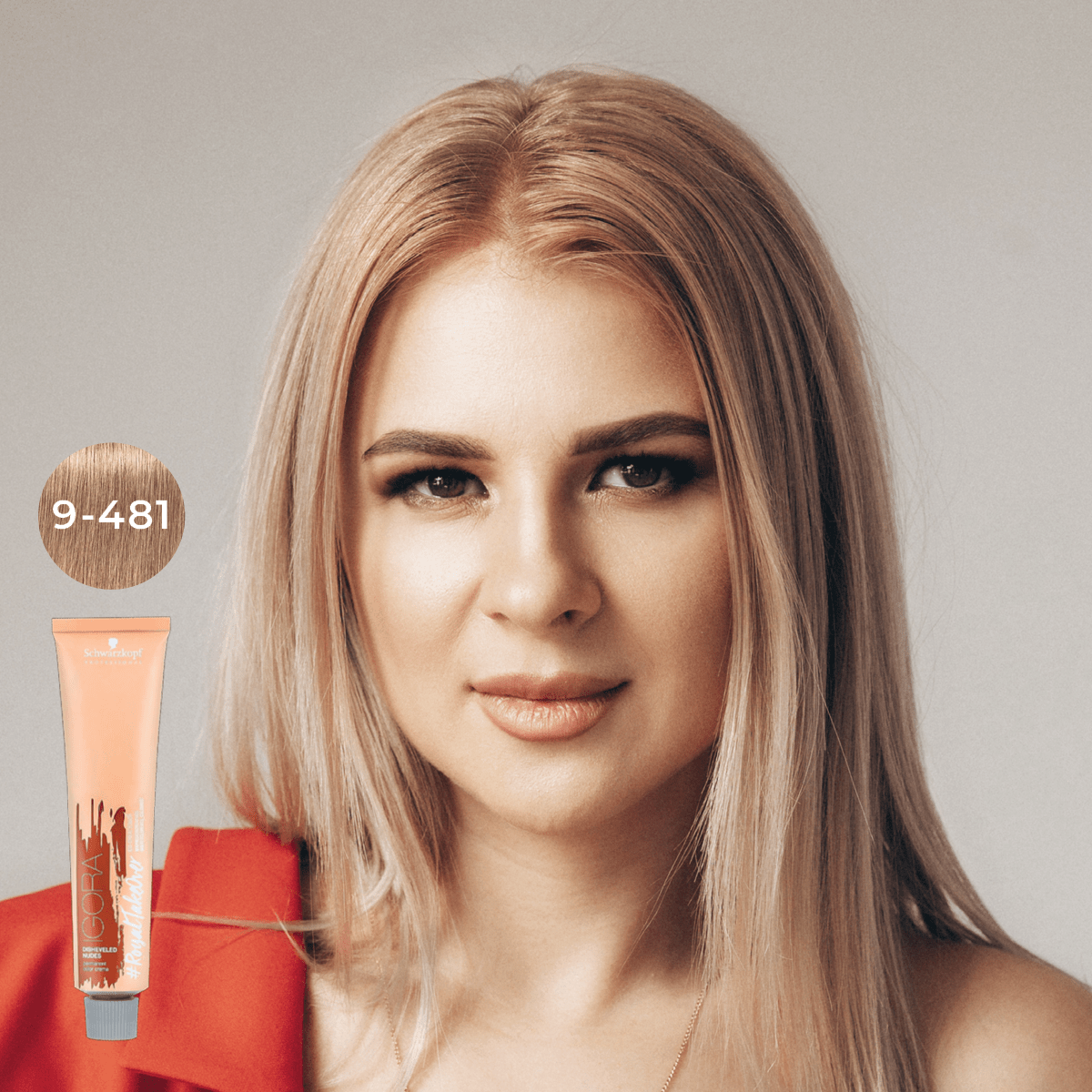 Schwarzkopf - Igora Royal_Igora Royal Takeover 9 - 481 Extra Light Blonde Beige Red Cendre_Cosmetic World